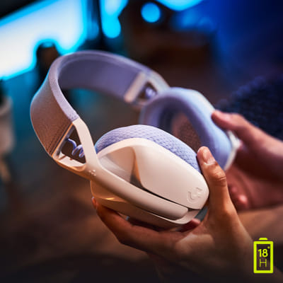 Logitech G G435 Wireless Headphones Play Bluetooth White