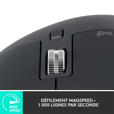 Logitech Master Series MX Master 3S - Mouse graphite (910-006559)