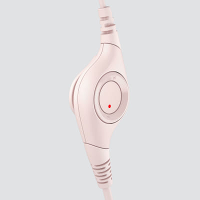Logitech 981-001281 headset Wired Headband Office/Call Center USB Type-A Pink