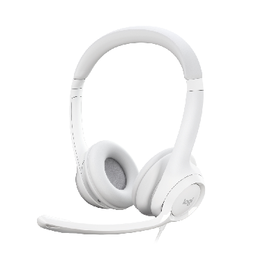 Logitech H390 Casque Avec fil Arceau Bureau/Centre d'appels USB Type-A Blanc Logitech H390 Casque Avec fil Arceau Bureau/Centre d'appels USB Type-A Blanc