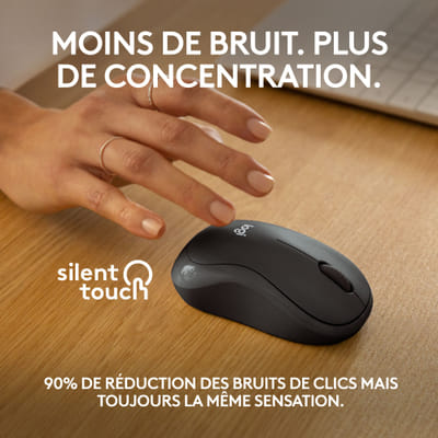 Logitech M240 souris Ambidextre Bluetooth