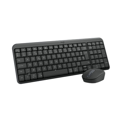 Logitech ERGO 920-013549 keyboard RF wireless + Bluetooth AZERTY French Graphite