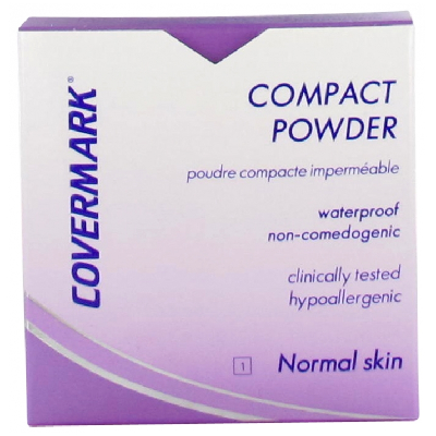 Covermark Poudre Compacte Imperméable 10 g - Teinte : 1