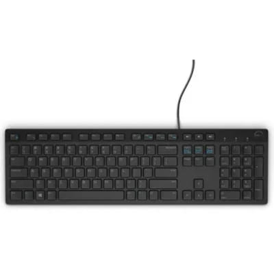 DELL KB216 لوحة مفاتيح USB AZERTY فرنسية سوداء