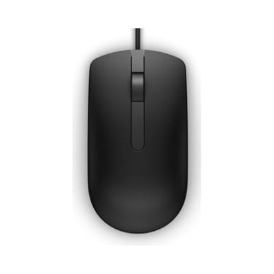 DELL MS116 ambidextrous USB Type-A Optical mouse 1000 DPI (MS116-BK)