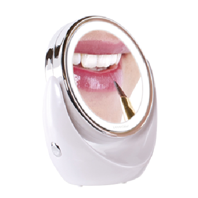LANAFORM LED Mirror X10 miroir de maquillage Autonome Rond Perle