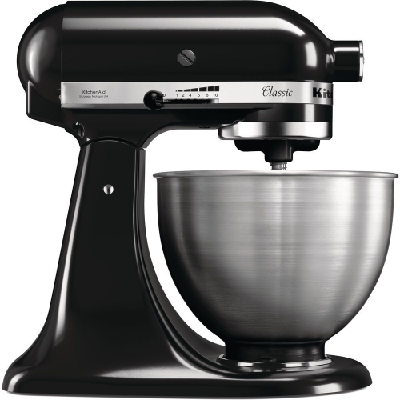 KitchenAid Classic robot de cuisine 275 W 4,3 L Noir, Métallique KitchenAid Classic robot de cuisine 275 W 4,3 L Noir, Métallique