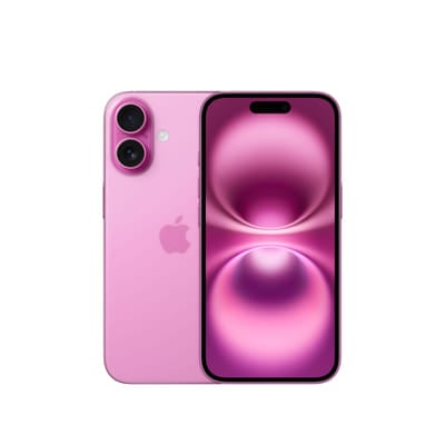 Apple iPhone 16 15.5 cm (6.1") Dual SIM iOS 18 5G USB Type-C 128 GB Pink