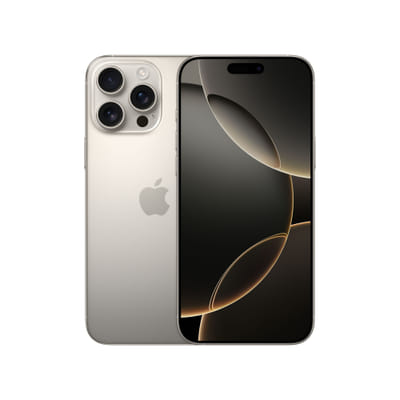 أبل آيفون 16 برو ماكس 17.5 سم (6.9") شريحة مزدوجة iOS 18 5G USB Type-C 1 تيرابايت تيتانيوم