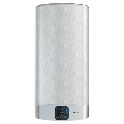 Ariston VLS WIFI 80 EU horizontale/verticale Réservoir (stockage d'eau) Système de chauffe-eau unique Argent