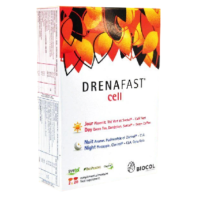 Biocol Drenafast Cell – 40 Comprimes