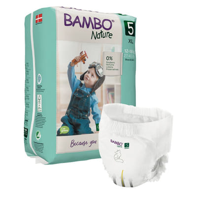 Bambo Nature 1000019258 disposable diaper Boy/Girl 5 19 piece(s)