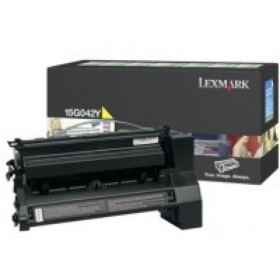 Lexmark 15G042Y Cartouche de tonerOriginal Jaune