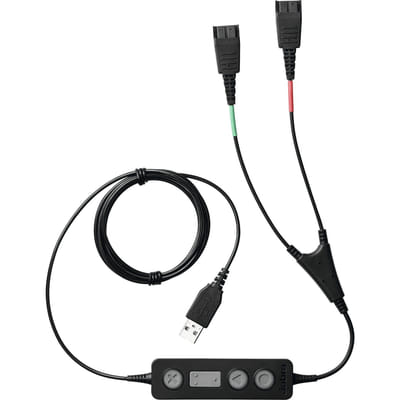 Jabra Link 265 câble audio USB2.0 2x QD Noir (265-09)