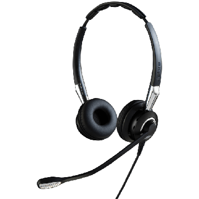 Jabra Biz 2400 II USB Duo BT MS Casque Avec fil &sans fil Arceau Bureau/Centre d'appels Bluetooth Noir, Argent (2499-823-209)