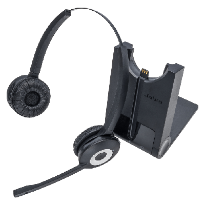 Jabra Pro 920 Duo Casque Sans fil Arceau Bureau/Centre d'appels Noir (920-29-508-101)