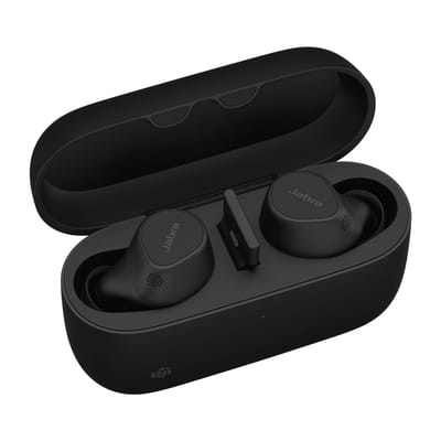 إيفولف 2 بودز MS، قاعدة USB-A MS، رابط 380 محول BT USB-A MS، كابل USB-C إلى USB-A بطول 30 سم، سدادات أذن، ضمان (20797-999-999)
