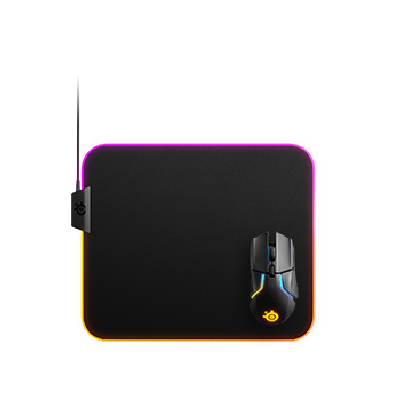 Steelseries QcK Prism Cloth Medium Tapis de souris de jeu Noir Steelseries QcK Prism Cloth Medium Tapis de souris de jeu Noir