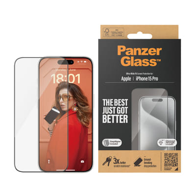PanzerGlass Ultra Wide Fit Transparent Screen Protection Apple 1 piece(s)