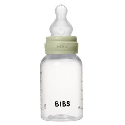 Bibs Baby BPA-Free PP Bottle Set 150ml Silicone - Sage