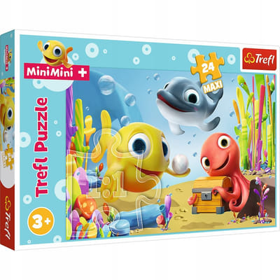 Trefl 14341 puzzle Jeu de puzzle 24 pièce(s) Dessins animés