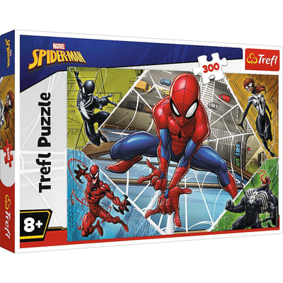Trefl Brilliant Spiderman لعبة لغز 300 قطعة(قطع) رسوم متحركة