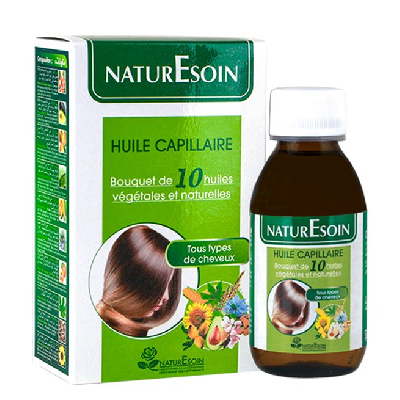 NaturEsoin Huile Capillaire 10 Bain d’Huiles Végétales – 125 ml NaturEsoin Huile Capillaire 10 Bain d’Huiles Végétales – 125 ml