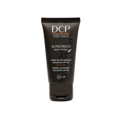 DCP Sunscreen Crème Solaire beige naturel Ultra Protection SPF50+ 50Ml