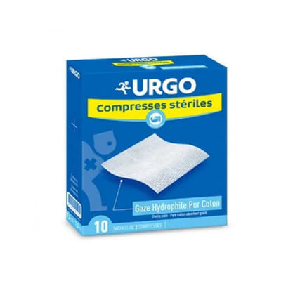 Urgo Sterile Compress 40*40 Cm Box of 10