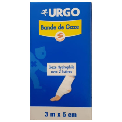 Urgo Bande De Gaze 3*5Cm Urgo Bande De Gaze 3*5Cm
