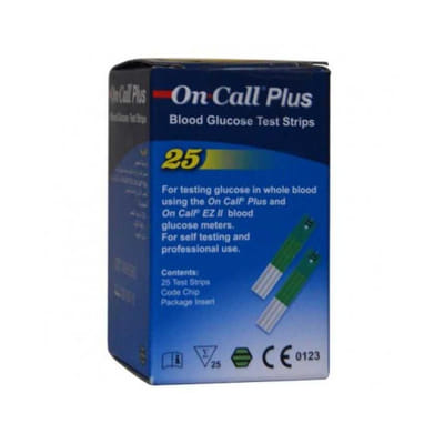 On Call Plus Test Strips Bt 25pcs