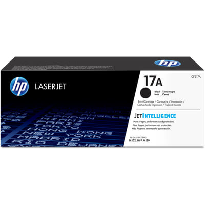 HP 17A authentic Black LaserJet toner cartridge