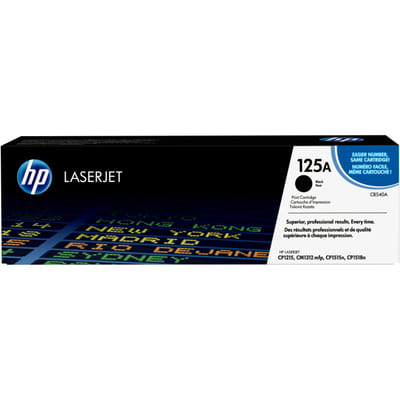 HP 125A genuine LaserJet black toner