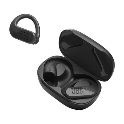 JBL Endurance Peak 3 Wireless Headphones Ear Hooks Calls/Music/Sport/Daily Bluetooth Charging Dock Black