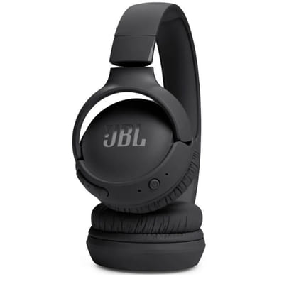 JBL Tune 520BT سماعات رأس لاسلكية فوق الأذن تشغيل USB Type-C بلوتوث أسود