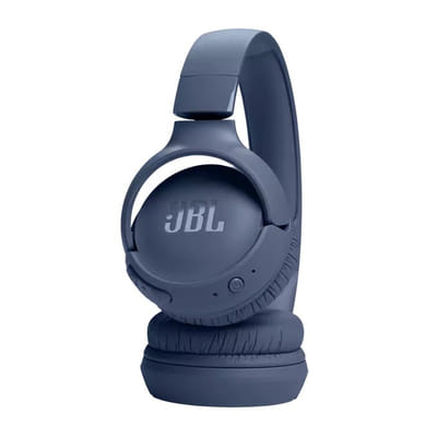 JBL Tune 520BT سماعات رأس لاسلكية فوق الأذن مكالمات/موسيقى USB Type-C بلوتوث أزرق