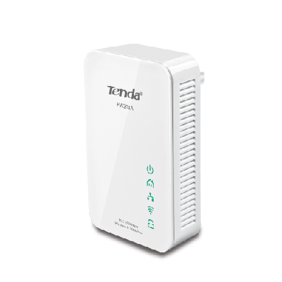Tenda PW201A+P200 Adaptateur réseau CPL Ethernet/LAN Wifi Blanc
