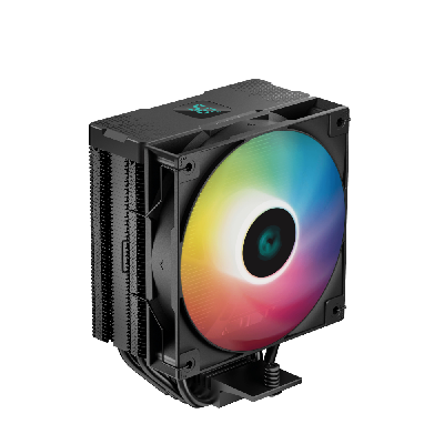 DeepCool AG400 Digital BK ARGB Processeur Refroidisseur d'air 12 cm Noir 1 pièce(s) DeepCool AG400 Digital BK ARGB Processeur Refroidisseur d'air 12 cm Noir 1 pièce(s)