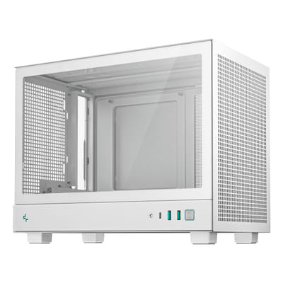 DeepCool CH160 WH شكل صغير (SFF) أبيض