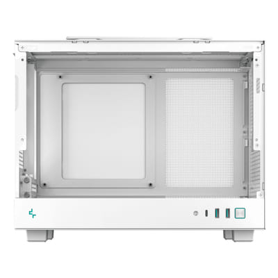 DeepCool CH160 WH شكل صغير (SFF) أبيض