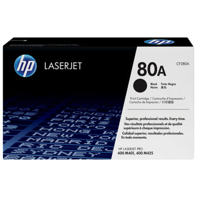 HP 80A تونر ليزر جت أسود أصلي