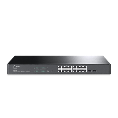 TP-Link Smart Switch JetStream, 16 ports gigabit, 2 sloty SFP (TL-SG2218) TP-Link Smart Switch JetStream, 16 ports gigabit, 2 sloty SFP (TL-SG2218)