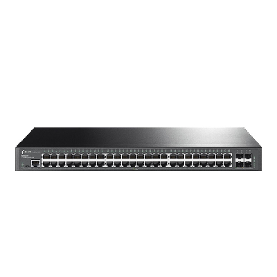 TP-Link TL-SG3452X commutateur réseau Géré L2+ Gigabit Ethernet (10/100/1000) 1U Noir (TL-SG3452X) TP-Link TL-SG3452X commutateur réseau Géré L2+ Gigabit Ethernet (10/100/1000) 1U Noir (TL-SG3452X)