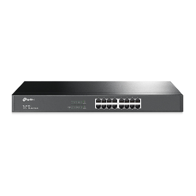 TP-LINK TL-SG1016 commutateur réseau Non-géré Gigabit Ethernet (10/100/1000) 1U Noir