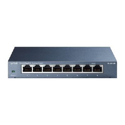 TP-Link TL-SG108 commutateur réseau Non-géré L2 Gigabit Ethernet (10/100/1000) Noir (TL-SG108) TP-Link TL-SG108 commutateur réseau Non-géré L2 Gigabit Ethernet (10/100/1000) Noir (TL-SG108)