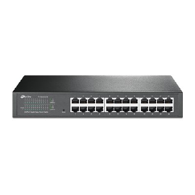 TP-LINK TL-SG1024DE commutateur réseau Géré L2 Gigabit Ethernet (10/100/1000) Noir