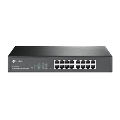 TP-Link TL-SG1016DE Managed Network Switch L2 Gigabit Ethernet (10/100/1000) Black (TL-SG1016DE)
