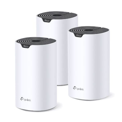TP-Link Deco S7 (3-pack) مزدوج النطاق (2.4 جيجاهرتز / 5 جيجاهرتز) أبيض، أسود داخلي