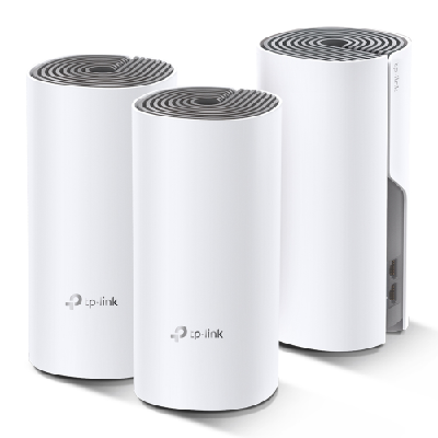 TP-LINK Deco E4 (3-pack) Bi-bande (2,4 GHz / 5 GHz) Blanc, Gris 2 Interne TP-LINK Deco E4 (3-pack) Bi-bande (2,4 GHz / 5 GHz) Blanc, Gris 2 Interne