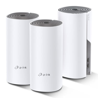 TP-LINK Deco E4 (3-pack) Dual-band (2.4 GHz / 5 GHz) White, Gray 2 Internal